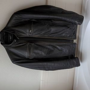 Black Leather jacket (Heavy)